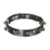 Rhythm Tech TC4018 True Color Tambourine, 8" - Black