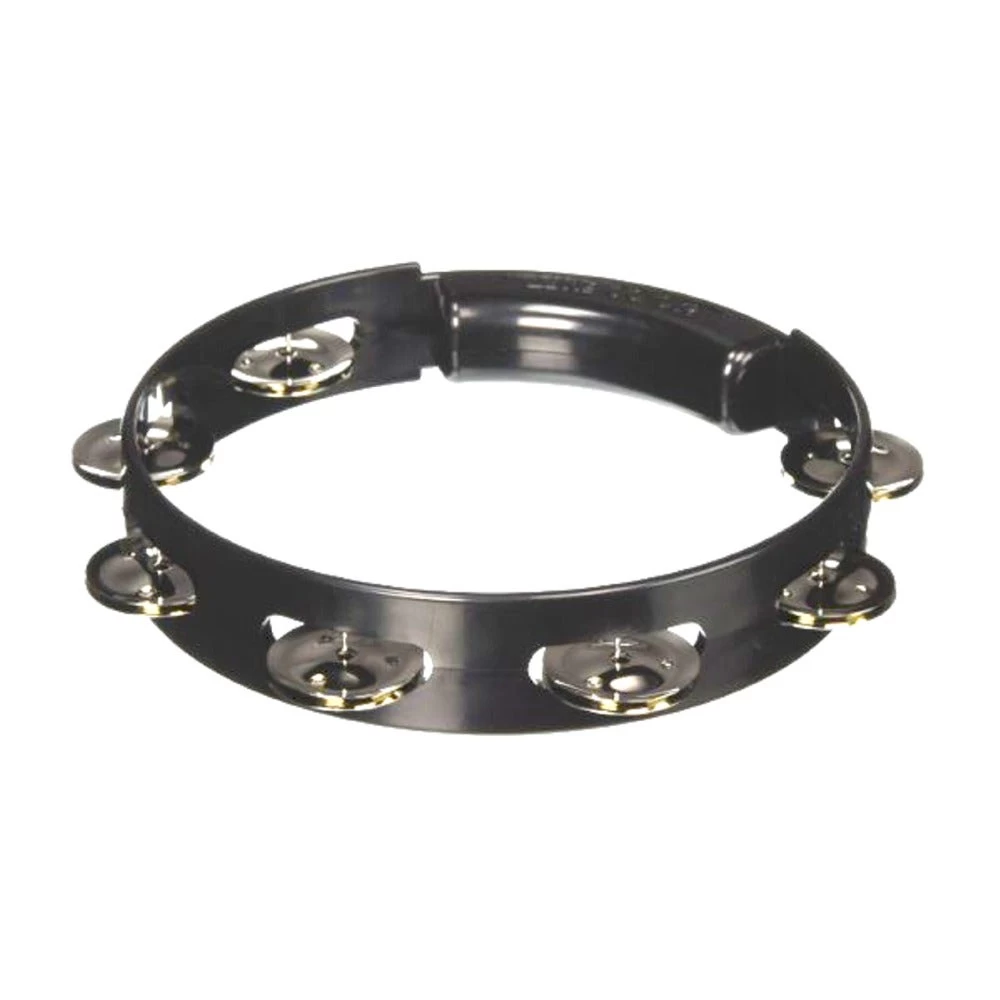 Rhythm Tech TC4018 True Color Tambourine, 8" - Black 3 Rhythm Tech TC4018 True Color Tambourine, 8" - Black