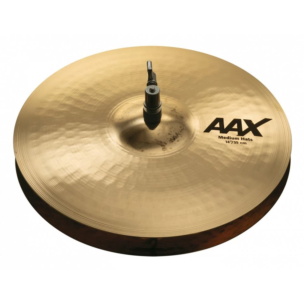 Sabian 21402XCB 14” AAX Medium Hats Brilliant Finish Drumset Cymbal (B-STOCK) 3 Sabian 21402XCB 14” AAX Medium Hats Brilliant Finish Drumset Cymbal (B-STOCK)