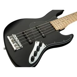 Sadowsky MetroLine 21-Fret Vintage J/J 5-String Bass, Solid Black Satin -Musical Instrument Store sadow ml21 5blk 3