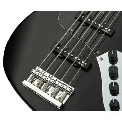 Sadowsky MetroLine 21-Fret Vintage J/J 5-String Bass, Solid Black Satin -Musical Instrument Store sadow ml21 5blk 4