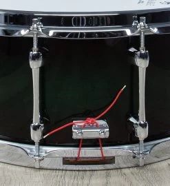 Sakae Bubinga Snare Drum - Black Forest Sunburst (6.5" X 14") -Musical Instrument Store sakae sd1465bvbfs 3