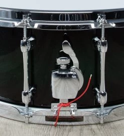 Sakae Bubinga Snare Drum - Black Forest Sunburst (6.5" X 14") -Musical Instrument Store sakae sd1465bvbfs 4