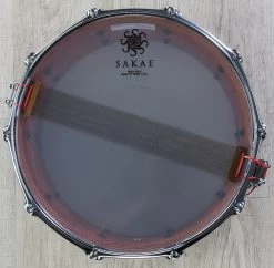 Sakae Bubinga Snare Drum - Black Forest Sunburst (6.5" X 14") -Musical Instrument Store sakae sd1465bvbfs 5