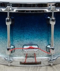 Sakae Bubinga Snare Drum - Ocean (6.5" X 14") -Musical Instrument Store sakae sd1465bvocn 4