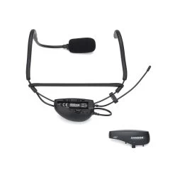 Samson AirLine 77 AH7 Fitness Headset Wireless System K2 Band -Musical Instrument Store samsn airline77 k2 7