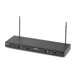 Samson Stage 412 Frequency-Agile Quad-Channel Handheld VHF Wireless System W/ 4 Mics -Musical Instrument Store samsn sws412hh e 4