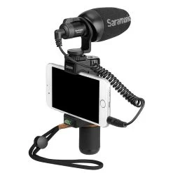 Saramonic VMIC Mini Camera-Mountable Shotgun Microphone For DSLR, Mirrorless & Video Cameras Or Smartphones & Tablets -Musical Instrument Store sara vm mn 5
