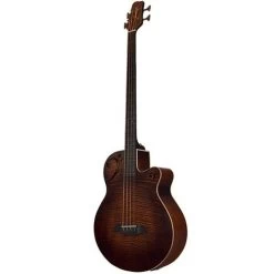 Sawtooth Rudy Sarzo Fretless Acoustic Electric Bass, Ebony Fingerboard, Satin Violin -Musical Instrument Store sawt afb24ec fmsv 2