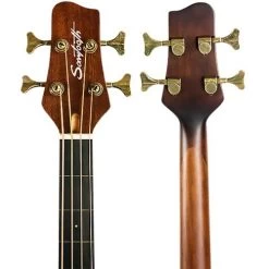 Sawtooth Rudy Sarzo Fretless Acoustic Electric Bass, Ebony Fingerboard, Satin Violin -Musical Instrument Store sawt afb24ec fmsv 8