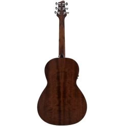 Sawtooth ST-MH-AEP Mahogany Parlor Acoustic Electric Guitar, Satin Finish -Musical Instrument Store sawt st mh aep 3