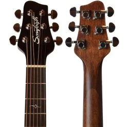 Sawtooth ST-MH-AEP Mahogany Parlor Acoustic Electric Guitar, Satin Finish -Musical Instrument Store sawt st mh aep 4