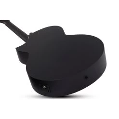 Schecter Machine Gun Kelly Acoustic Electric Guitar, Rosewood Fretboard, Satin Black -Musical Instrument Store schtr 3739 7