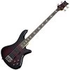 Schecter Stiletto Extreme-4 Electric 4-String Bass Guitar In Black Cherry Finish -Musical Instrument Store schtr stiletto extreme4 bch 1
