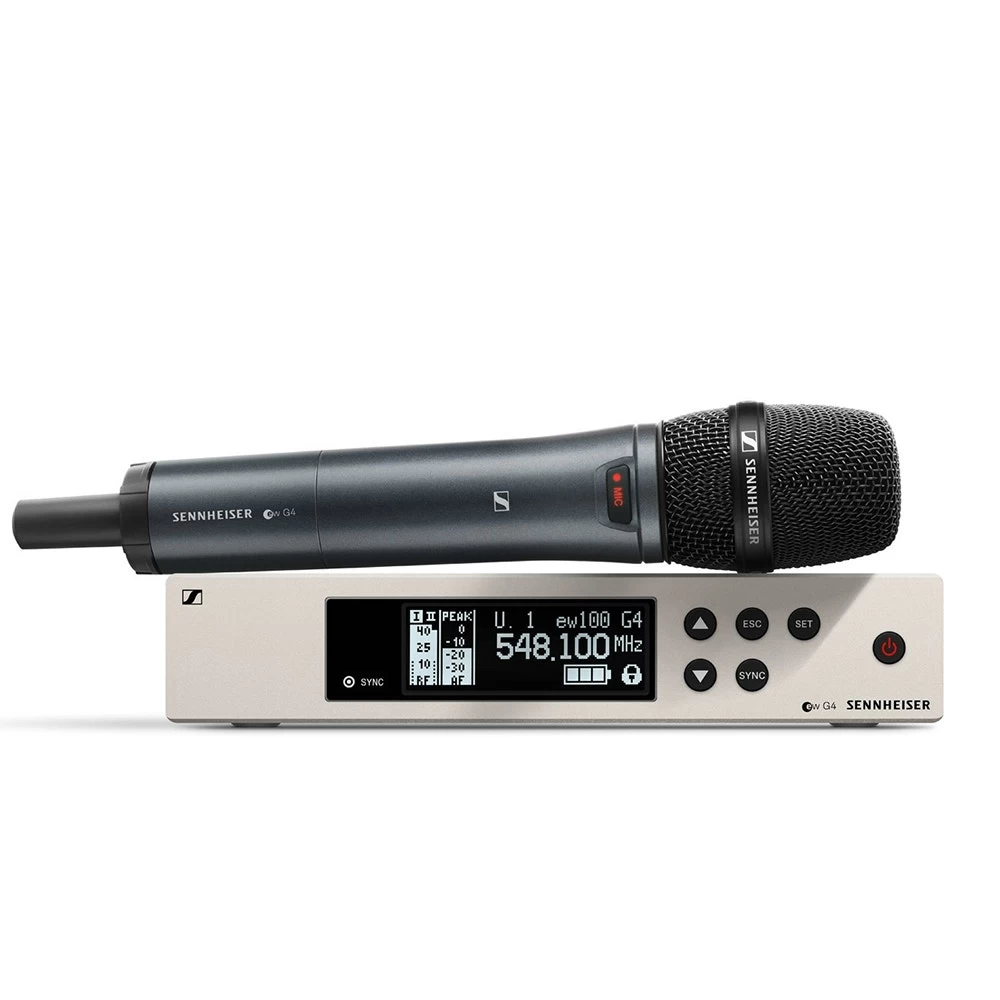Sennheiser EW 100-835 G4-S Wireless Handheld Microphone System; Band G (566-608 MHz) 3 Sennheiser EW 100-835 G4-S Wireless Handheld Microphone System; Band G (566-608 MHz)