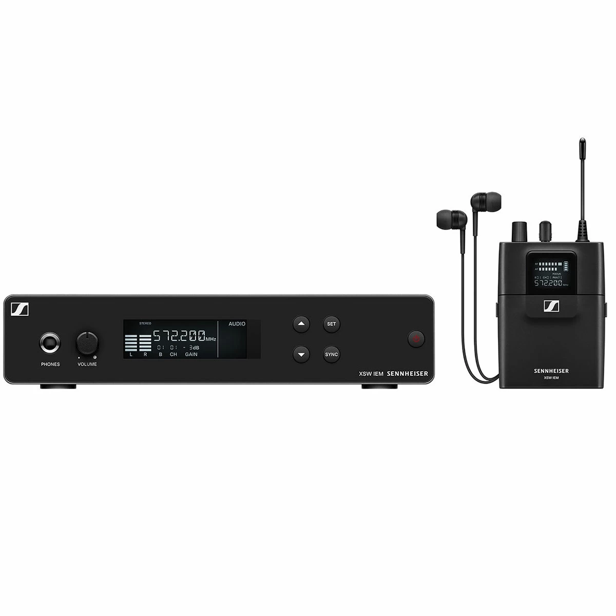 Sennheiser XSW IEM Wireless In-Ear Monitor System, A Band 3 Sennheiser XSW IEM Wireless In-Ear Monitor System, A Band