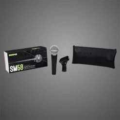 Shure SM58 Vocal Cardioid Dynamic Microphone -Musical Instrument Store shure sm58 lc 5