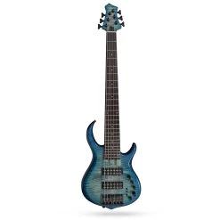 Sire Marcus Miller M7 2nd Gen 6-String Bass, Rosewood Fretboard, TBL Trans Blue
