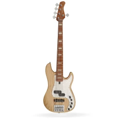 Sire Marcus Miller P8 5-String Bass, Roasted Maple Fretboard, Natural