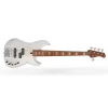Sire Marcus Miller P8 Swamp Ash J 5-String Bass, White Blonde, Roasted Maple Fretboard