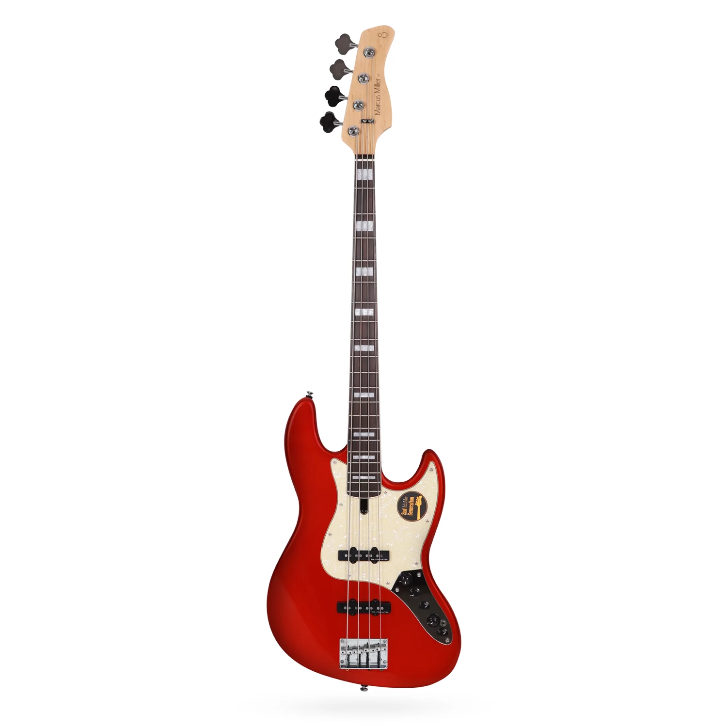 Sire Marcus Miller V7 2nd Gen Bass Guitar, Alder, BMR Bright Metallic Red 3 Sire Marcus Miller V7 2nd Gen Bass Guitar, Alder, BMR Bright Metallic Red
