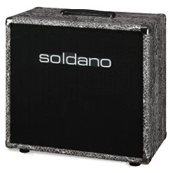 Soldano 1x12" Open Back Guitar Amp Speaker Cabinet, Snakeskin -Musical Instrument Store sol 112 snk 2