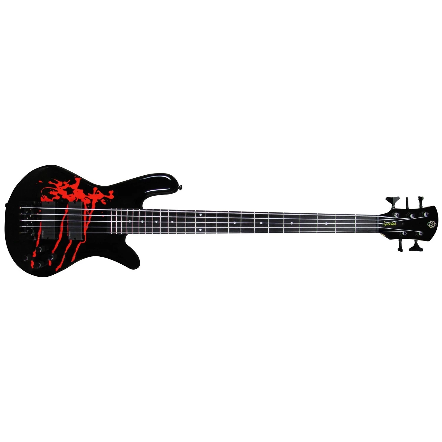 Spector Artist Legend 5 Classic Alex Webster 5-String Bass, Blood Drip Black 3 Spector Artist Legend 5 Classic Alex Webster 5-String Bass, Blood Drip Black
