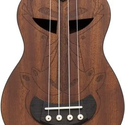 Stagg Music Tiki Series Soprano Ukulele, Sapele Top, AH Finish, Black Nylon Gigbag 14 Stagg Music Tiki Series Soprano Ukulele, Sapele Top, AH Finish, Black Nylon Gigbag -Musical Instrument Store stagg 881030251071 4