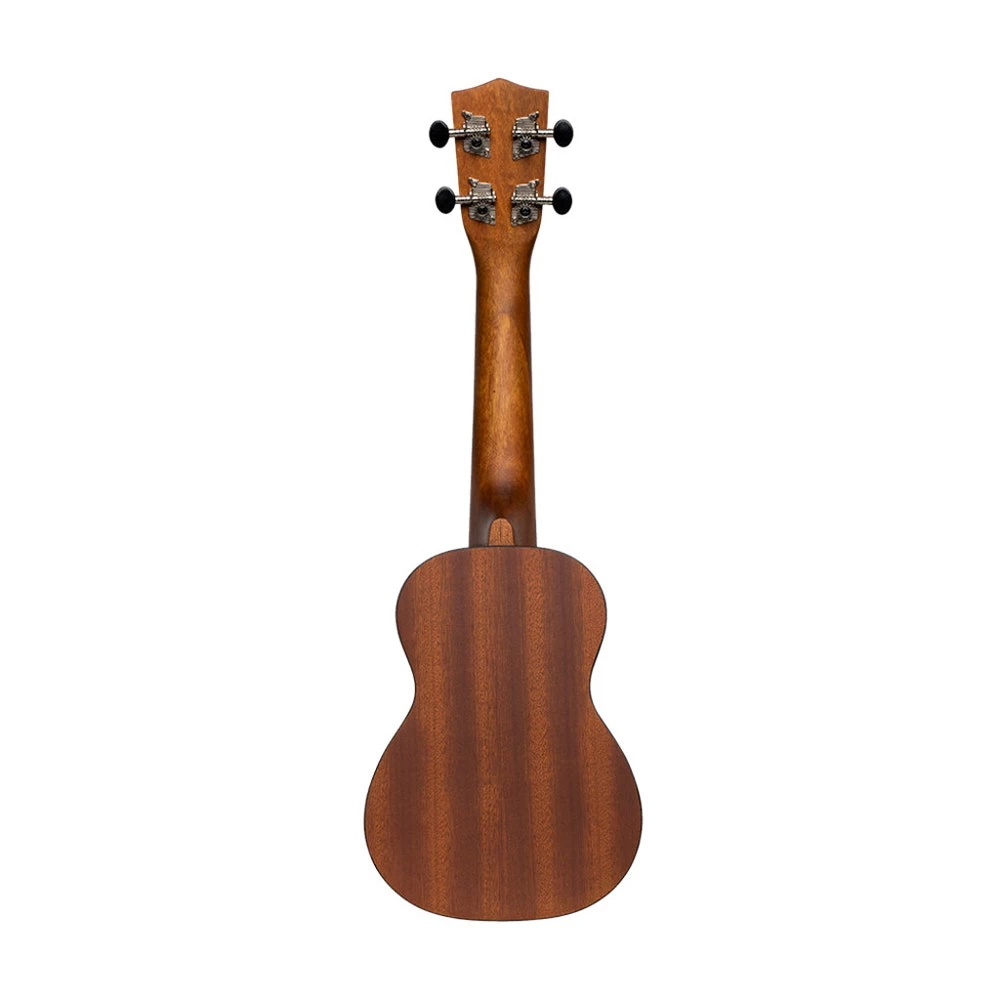 Stagg Music Tiki Series Soprano Ukulele, Sapele Top, AH Finish, Black Nylon Gigbag 7 Stagg Music Tiki Series Soprano Ukulele, Sapele Top, AH Finish, Black Nylon Gigbag - Image 5