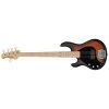 Sterling By Music Man S.U.B. Ray5LH Left Handed StingRay 5-String Bass Guitar, Maple Fretboard, Vintage Sunburst -Musical Instrument Store sterl ray5lh vsbs m1