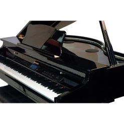 Suzuki MDG-330 Mini Grand Digital Piano W/ Bench, Black Hi Gloss -Musical Instrument Store szki dship mdg 330 bl u 4