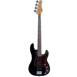 Tagima TW-65 4-String Bass Guitar, Poplar Body, Black