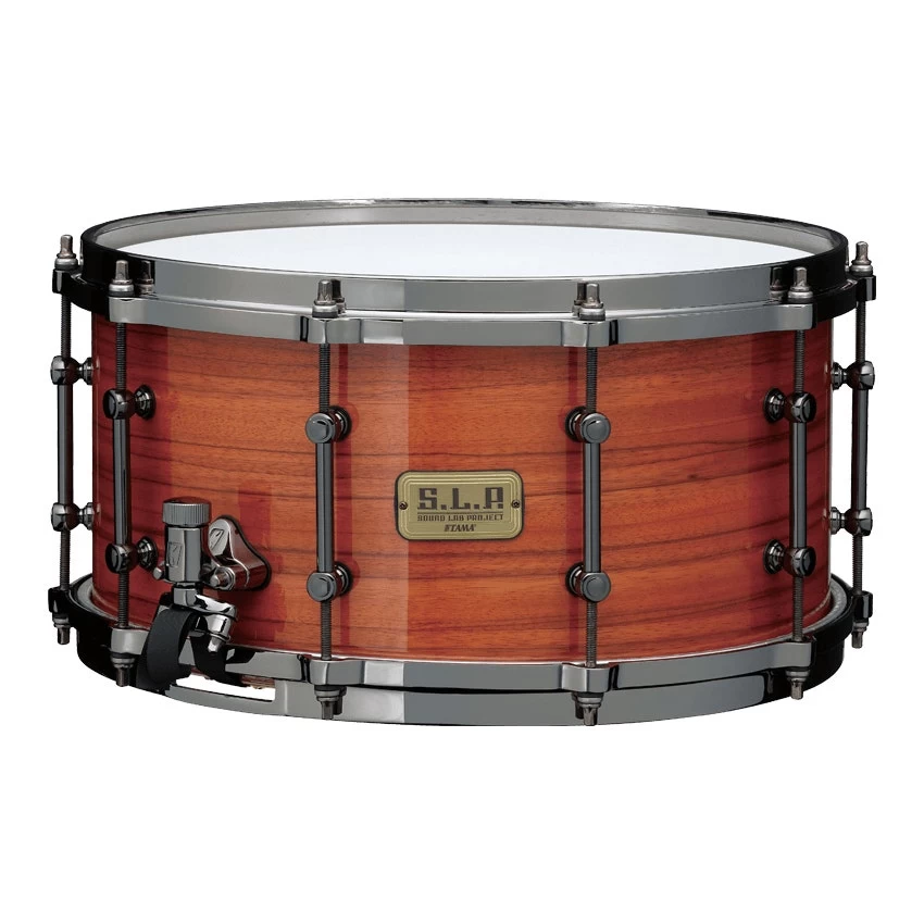 Tama S.L.P. 14"x7" G-Maple Snare Drum W/ Zebrawood Outer Ply 3 Tama S.L.P. 14"x7" G-Maple Snare Drum W/ Zebrawood Outer Ply