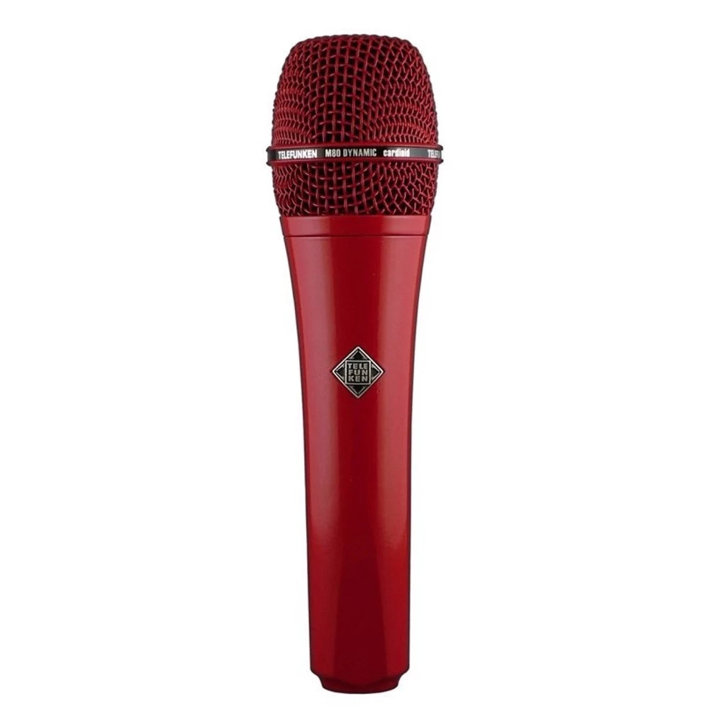 Telefunken M80 Dynamic Microphone (Red) 3 Telefunken M80 Dynamic Microphone (Red)