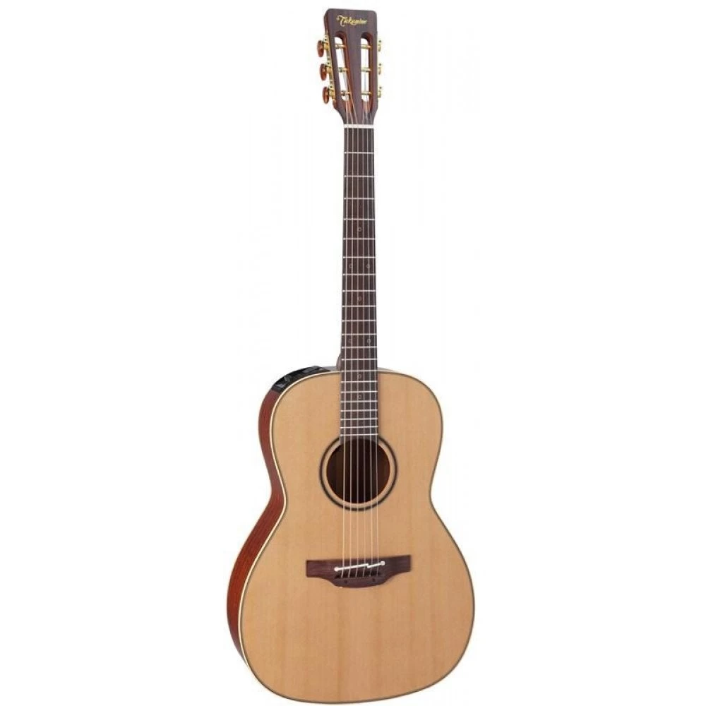 Takamine P3NY "New Yorker" Parlor Style Acoustic-Electric Guitar With Hard Case 3 Takamine P3NY "New Yorker" Parlor Style Acoustic-Electric Guitar With Hard Case