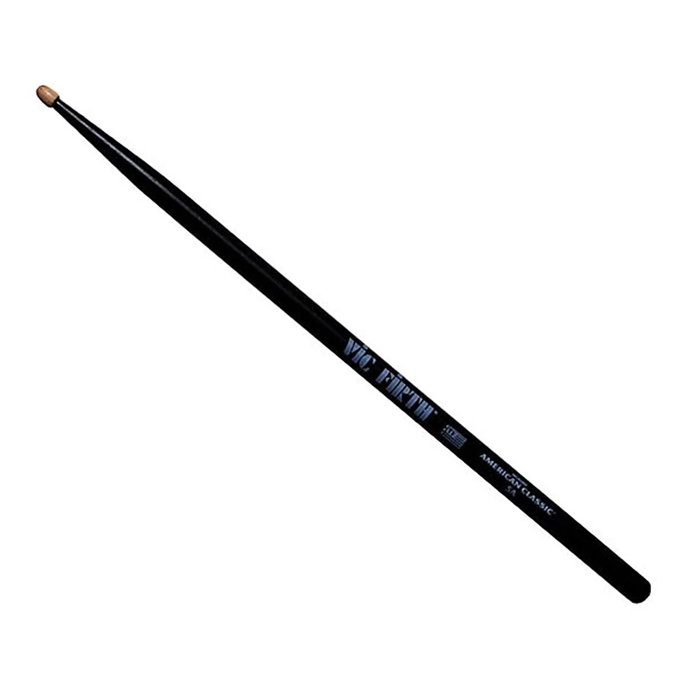 Vic Firth 5A American Classic Wood Tip Drum Sticks, Black 4 Vic Firth 5A American Classic Wood Tip Drum Sticks, Black - Image 2