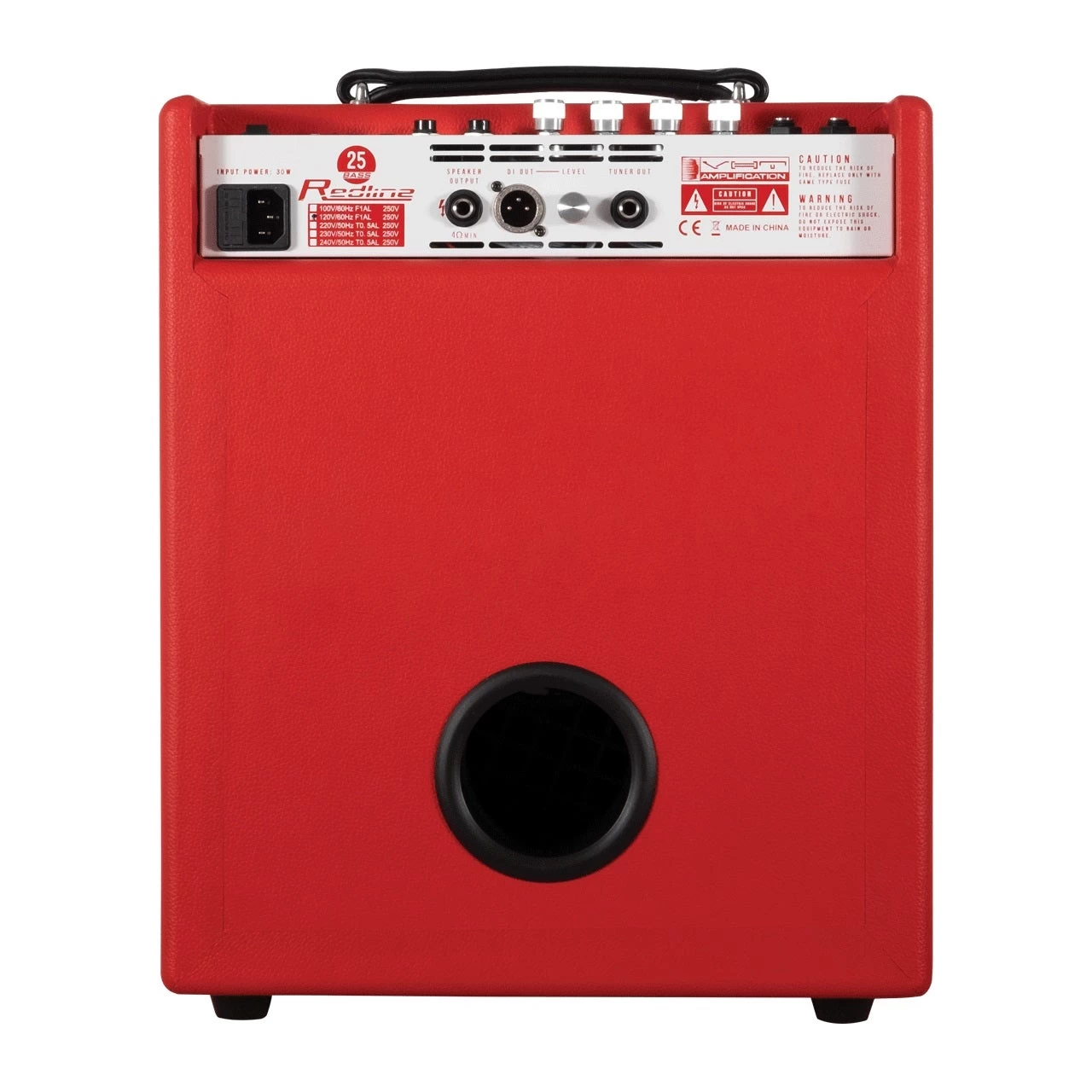 VHT AV-RL-25B Redline 25B 25-Watt 1x10 Bass Amp Combo W/ XLR DI Output 4 VHT AV-RL-25B Redline 25B 25-Watt 1x10 Bass Amp Combo W/ XLR DI Output - Image 2