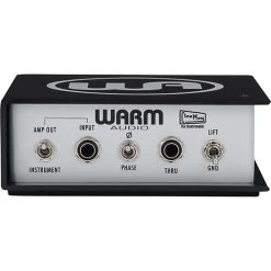 Warm Audio PDB Passive DI Direct Box For Guitar Bass Keyboards, Rugged Aluminum