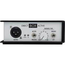 Warm Audio WA-DI-A Active Direct Box, CineMag USA Transformers, Variable Pad Knob -Musical Instrument Store warm wa di a 4