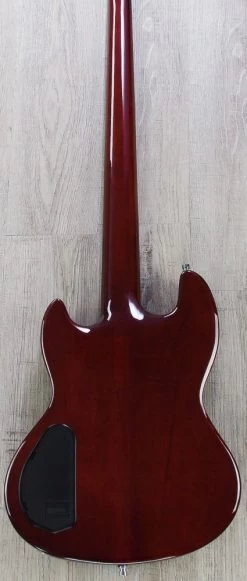 Warwick Jack Bruce Signature Fretless 4-String Bass - Burgundy Red Stain -Musical Instrument Store warw jb4 brgr 12