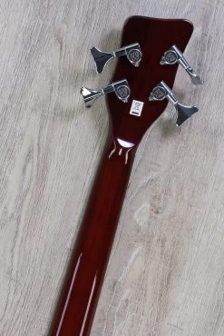 Warwick Jack Bruce Signature Fretless 4-String Bass - Burgundy Red Stain -Musical Instrument Store warw jb4 brgr 15