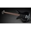 Warwick RockBass Corvette Basic Left Handed Bass, Nirvana Black Transparent Satin -Musical Instrument Store warw rb corv 4 nb ts lh 1