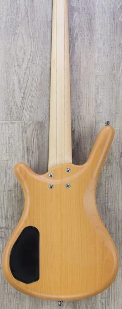 Warwick RockBass Corvette Basic 5-String Bass, Fretless, Natural Satin -Musical Instrument Store warw rb corv5 nats 8