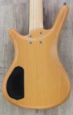 Warwick RockBass Corvette Basic 5-String Bass, Fretless, Natural Satin -Musical Instrument Store warw rb corv5 nats 9