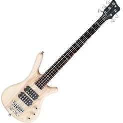 Warwick RockBass Corvette Basic 5-String Bass, Fretless, Natural Satin -Musical Instrument Store warw rb corvdlr5 natsatin 1