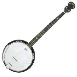 Washburn B8 Banjo Pack With Gig Bag, Pitch Pipe, Finger Picks, Strap, & Instructional Book