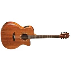 Washburn Comfort Series G55CE KOA Acoustic Electric Guitar, All Koa Body