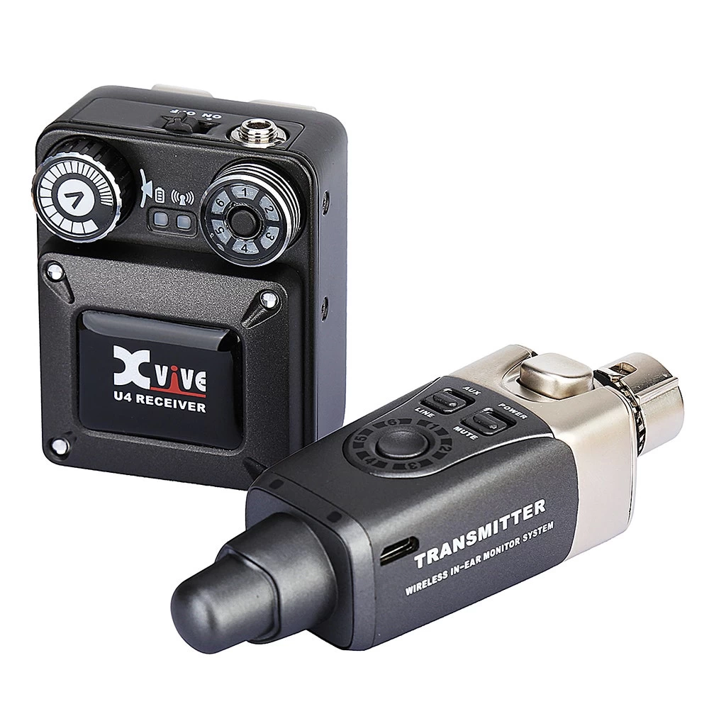 Xvive Audio U4 Wireless In-Ear Monitoring System Transmitter & Receiver 4 Xvive Audio U4 Wireless In-Ear Monitoring System Transmitter & Receiver - Image 2