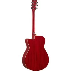 Yamaha FSC-TA TransAcoustic Acoustic Electric Guitar, Solid Spruce Top, Ruby Red 7 Yamaha FSC-TA TransAcoustic Acoustic Electric Guitar, Solid Spruce Top, Ruby Red -Musical Instrument Store yam fscta rr 3