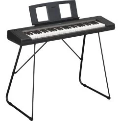 Yamaha NP15B 61-Key Entry-Level Piaggero Ultra-Portable Digital Piano, Black -Musical Instrument Store yam np15b 2